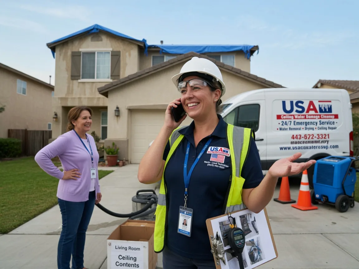 Ceiling Water Damage Restoration Tilden, IL FAQs